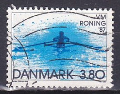 Denmark, 1987, World Rowing Championships, 3.80kr, USED - Used Stamps