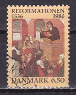 Denmark, 1986, Reformation 450th Anniv, 6.50kr, USED - Usati