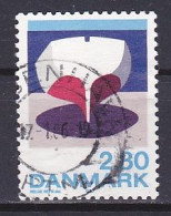 Denmark, 1985, Stern Of Boat, 2.80kr, USED - Gebraucht