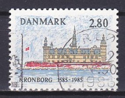 Denmark, 1985, Kronborg Castle 400th Anniv, 2.80kr, USED - Used Stamps