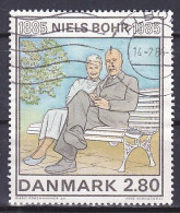 Denmark, 1985, Niels Bohr, 2.80kr, USED - Usati