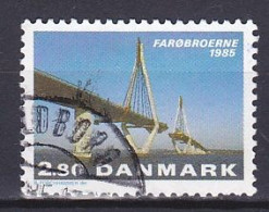 Denmark, 1985, Farö Bridges Inauguration, 2.80kr, USED - Used Stamps