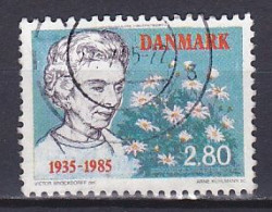 Denmark, 1985, Queen Ingrid Arrival 50th Anniv, 2.80kr, USED - Oblitérés