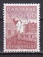 Denmark, 1981, European Urban Renaissance Year, 1.60kr, USED - Gebraucht