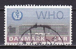 Denmark, 1972, World Health Organization/WHO, 2 Kr, USED - Used Stamps