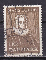 Denmark, 1971, Hans Egede's Arrival To Greenland 250th Anniv, 1kr, USED - Gebruikt