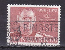 Denmark, 1972, King Frederik IX Memoriam, 60ø, USED - Oblitérés