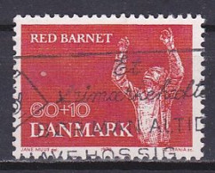 Denmark, 1970, Save The Children Fund 25th Anniv, 60ø + 10ø, USED - Gebruikt