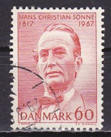 Denmark, 1967, Hans Christian Sonne, 60ø, USED - Usati