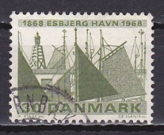 Denmark, 1968, Esbjerg Harbour Centenary, 30ø, USED - Used Stamps