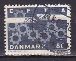 Denmark, 1967, EFTA, 80ø, USED - Usado