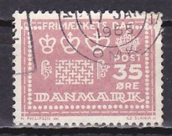 Denmark, 1964, Stamp Day 25th Anniv, 35ø, USED - Gebruikt