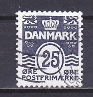 Denmark, 2005, Numeral & Wave Lines, 25ø, USED - Oblitérés