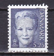 Denmark, 2000, Queen Margrethe II, 5.25kr, USED - Gebraucht