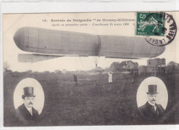 Rentrée Du Dirigeable "de Marcay-Klüijtma Après Sa Première Sortie - Courbevoie 14 Mars 1908 - Airships