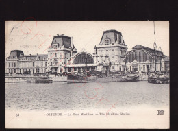 Ostende - La Gare Maritime - Postkaart - Oostende