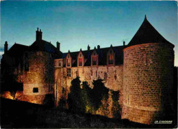 91 - Dourdan - Le Château - Vue De Nuit - CPM - Voir Scans Recto-Verso - Dourdan