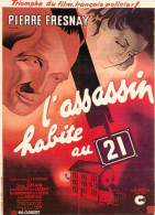 Cinema - Affiche De Film - L'assassin Habite Au 21 - Pierre Fresnay - CPM - Carte Neuve - Voir Scans Recto-Verso - Affiches Sur Carte