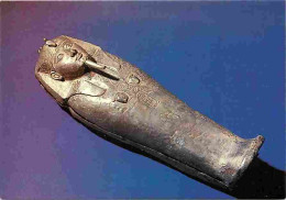Art - Antiquités - Egypte - Sarcophage Miniature Ayant Contenu Les Entrailles Momifiées Du Pharaon Chéchanq II - CPM - V - Antiquité