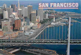 Etats Unis - San Francisco - Bay Bridge - Financial District - Vue Aérienne - Buildings - Carte Neuve - CPM - Voir Scans - San Francisco