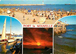 11 - Port La Nouvelle - Multivues - Scènes De Plage - Bateaux - CPM - Voir Scans Recto-Verso - Port La Nouvelle