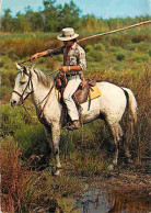 Animaux - Chevaux - Camargue - Les Saintes Maries De La Mer - Gardian à Cheval - CPM - Voir Scans Recto-Verso - Paarden