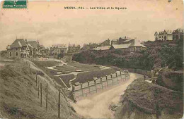 76 - Mesnil-Val - Les Villas Et Le Square - Oblitération Ronde De 1910 - CPA - Voir Scans Recto-Verso - Mesnil-Val