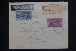 SÉNÉGAL - Enveloppe En Recommandé De Saint Louis Pour Paris En 1932 Par Avion - L 151900 - Cartas & Documentos