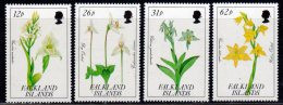 FALKLAND - N°549/552 ** (1991) Orchidées - Falkland Islands