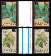 1984 Giamaica Jamaica Ordinari Overprinted Set MNH** E26 - Zangvogels