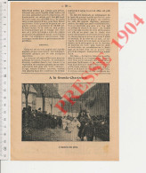 Photo De Presse L'expulsion Des Pères à La Grande-Chartreuse En 1903 (couvent) - Zonder Classificatie