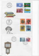 Suisse FDC 1975 - 3 Enveloppes - FDC