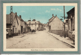 CPA (80) SAINT-OUEN - Aspect De La Rue Gambetta En 1944 - Carte Colorisée - Saint Ouen