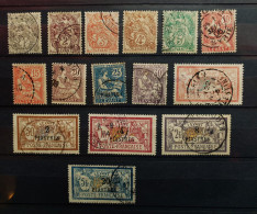 04 - 24 - Levant N° 9 à 23 - Série Complète - Cote : 53 Euros - Used Stamps