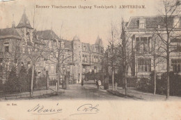 Amsterdam Roemer Visscherstraat Ingang Vondelpark Levendig   4380 - Amsterdam