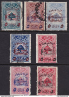 1945 GRAND LIBAN - Maury  N° 201 Armata Libanese 5 Pi. 7 Timbres Chaque € 550 - Sonstige & Ohne Zuordnung
