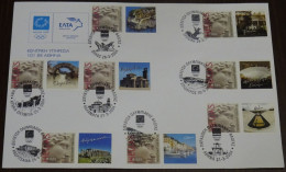 Greece 2004 Torch Relay To Athens Cover - FDC