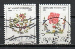 Norway, 1984, Horticultural Society Centenary, Set, USED - Gebruikt