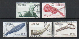 Norway, 1978-82, Musical Instruments, Set, USED - Usados