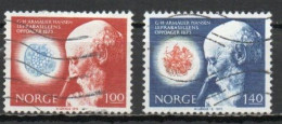 Norway, 1973, Dr. Hansen's Bacillus Discovery Centenary, Set, USED - Usados