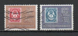 Norway, 1972, Posthorn Stamps Centenary, Set, USED - Used Stamps