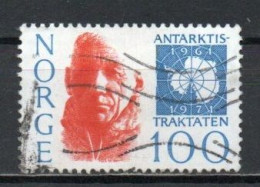 Norway, 1971, Antartic Treaty 10th Anniv, 100ö, USED - Oblitérés