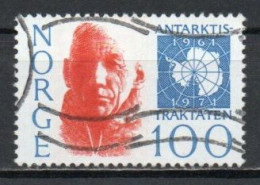 Norway, 1971, Antartic Treaty 10th Anniv, 100ö, USED - Usati