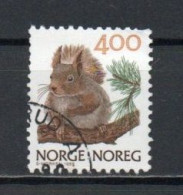 Norway, 1989, Wildlife/Red Squirrel, 4.00Kr, USED - Oblitérés