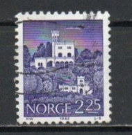 Norway, 1982, Buildings/Oscarshall, 2.25Kr, USED - Gebruikt