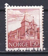 Norway, 1981, Buildings/Stavanger Cathedral, 1.50Kr, USED - Gebruikt