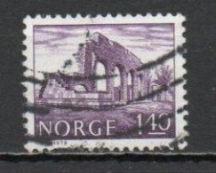 Norway, 1978, Buildings/Hamar Cathedral Ruins, 1.40Kr, USED - Used Stamps