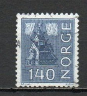 Norway, 1973, Motifs/Stave Church, 140ö, USED - Oblitérés