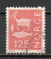 Norway, 1975, Motifs/Cave & Rock Paintings, 125ö, USED - Oblitérés