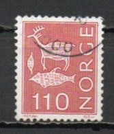 Norway, 1973, Motifs/Cave & Rock Paintings, 110ö, USED - Oblitérés